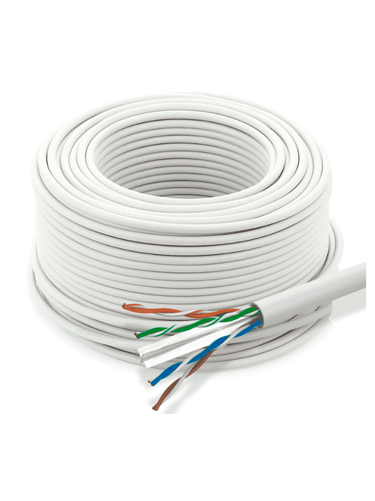 DAHUA PFM920I-6UN-C-100 - Bobina de 100 Mts de Cable UTP Cat6/ 100% Cobre/ Color Blanco/ Cubierta Retardante de Flama con Certificación CE CPR Eca/ Ideal para Video y Redes/ - Image 2