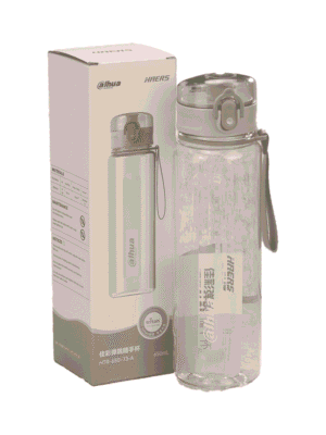 DAHUA MATPRO2431 - Botella de Agua Transparente con Logotipo Dahua/ Promocional