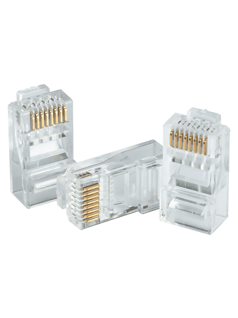 DAHUA DH-PFM976-631 - Caja con 100 Plugs RJ45 Cat6/ Chapado de Oro de 15 U"/ Clasificación de Resistencia al Fuego UL94V-2/ - Image 2
