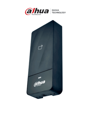 DAHUA ASR1200E-D - Lectora de tarjetas ID 125 Khz / Para exteriores / IP66 / Conexion Wiegand o RS485 / Indicador de luz y sonido