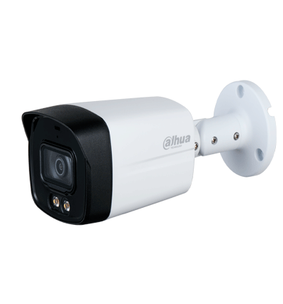 DAHUA HAC-HFW1801TLMN-IL-A - Camara Bullet 4k/ Iluminador Dual Inteligente + Full Color/ Lente de 2.8 mm/ 106 Grados de Apertura/ Microfono Integrado/ 40 Metros de Iluminación IR y Visible/ WDR Real de 120 dB/ IP67/ - Image 2