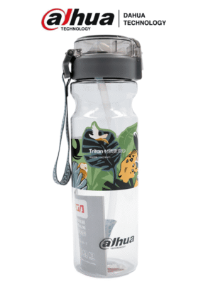 DAHUA MATPRO021 - Cilindro para Agua con Popote/ Transparente/ Con Logo Dahua/ Promocional