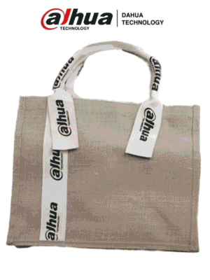 DAHUA MATPRO039 - Bolsa Usos Multriples/ Tipo Yute/ con Logo Dahua/ Promocional