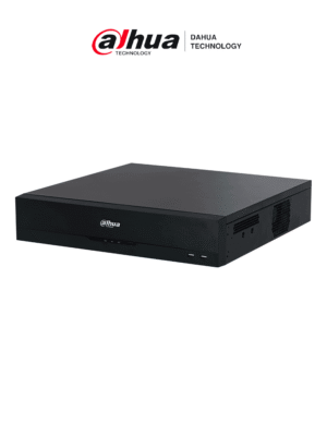 DAHUA DHI-NVR5864-16P-EI - NVR de 64 canales IP 4K con tecnología Acupick de 16 puertos PoE, RAID 0/1/5/6/10, 384 Mbps. IA avanzada: detección y reconocimiento de rostros, protección perimetral, SMD Plus en 8 canales.