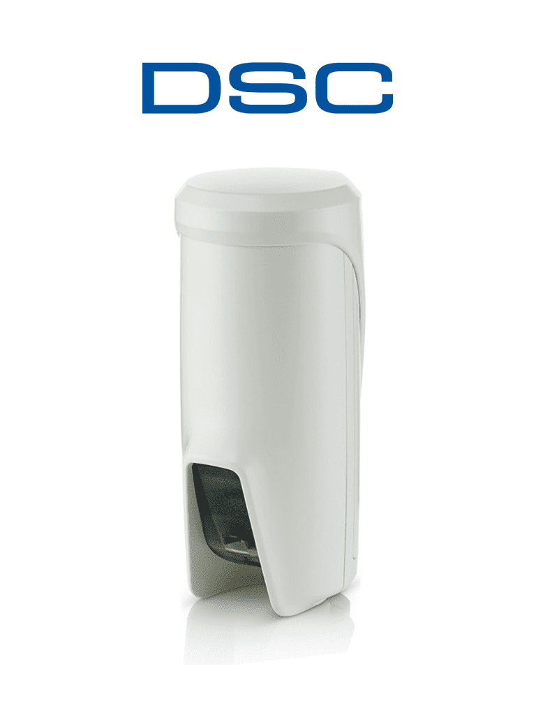DSC PG9902 - Detector Pir Cortina para Exterior Inalámbrico con tecnología Power G compatible con NEO, PRO, Qolsys e IoTega.