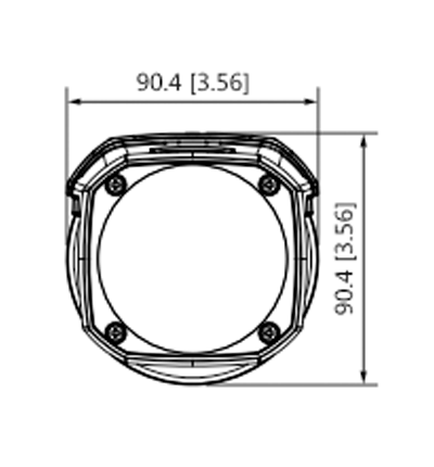 DAHUA HAC-HFW1500D - Camara Bullet de 5 Megapixeles/ Metalica/ Lente de 3.6 mm/ 92 Grados de Apertura/ IR de 80 Mts/ IP67/ Soporta: CVI/CVBS/AHD/TVI/ - Image 3