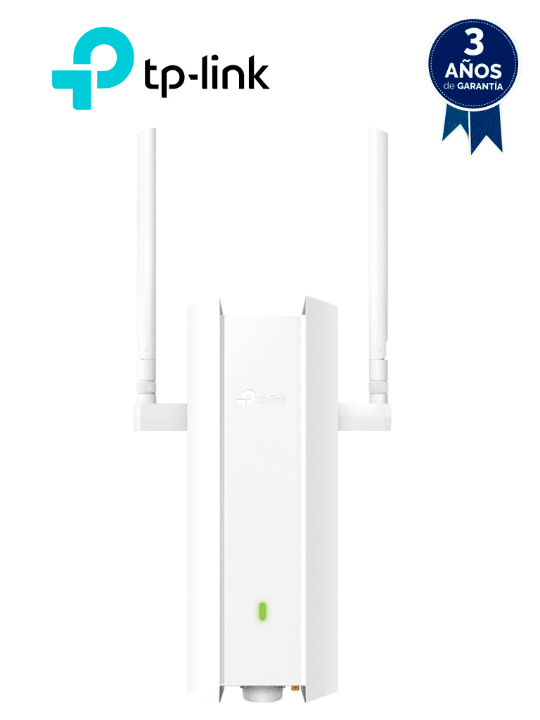 TP-LINK EAP625-OUTDOOR HD - Punto de Acceso Wi-Fi 6 de Interior/Exterior AX1800 , 1.8 Gbps de velocidad , OFDMA, MU-MIMO , Gestión remota Omada SDN , 1000+ clientes.