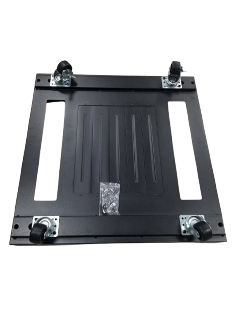 SAXXON SXR37U6637S - Gabinete de Piso color Negro / 37UR / Puerta de Vidrio Templado / Alto 180 cm / Ancho 60 cm / Profundidad 60 cm / Incluye Base con 2 Ventiladores 110V - Image 3