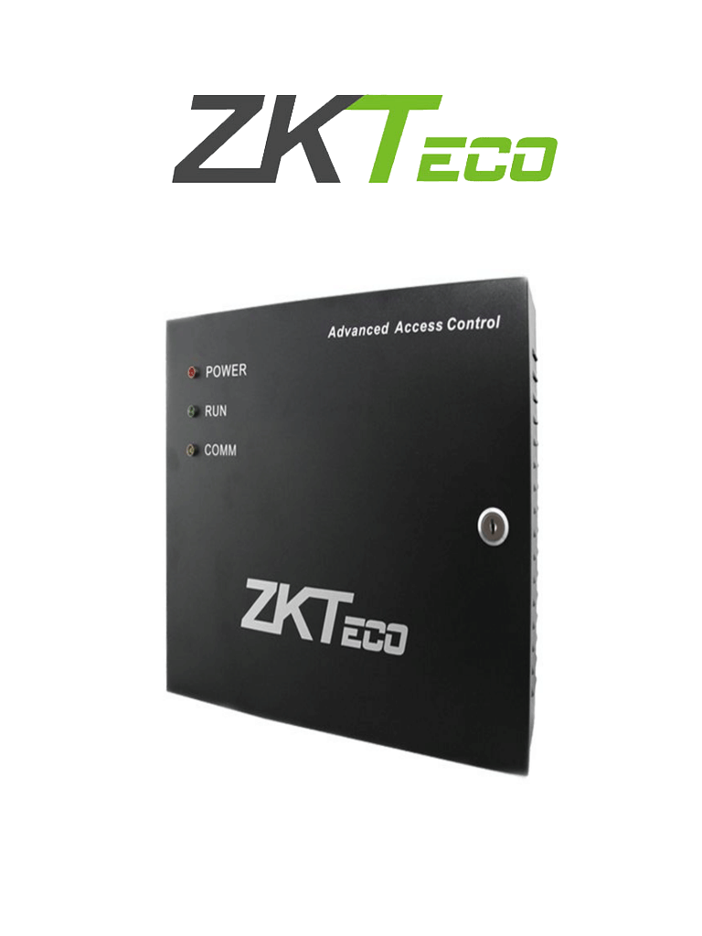 ZKTECO GABMET - Gabinete Metálico para Paneles ZKTECO/ Compatible con Paneles de Control de Acceso / Conexión para Batería de Respaldo (no incluye fuente de poder)