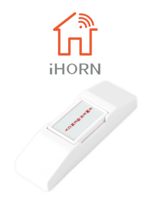 IHORN HO-02 - Botón de pánico cableado / Compatible con paneles cableado tradicional