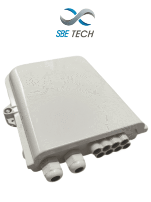 SBE TECH SBE-CDEXTFTTX2X8 - Caja de distribución para FTTX para exterior 2 x 8 IP65