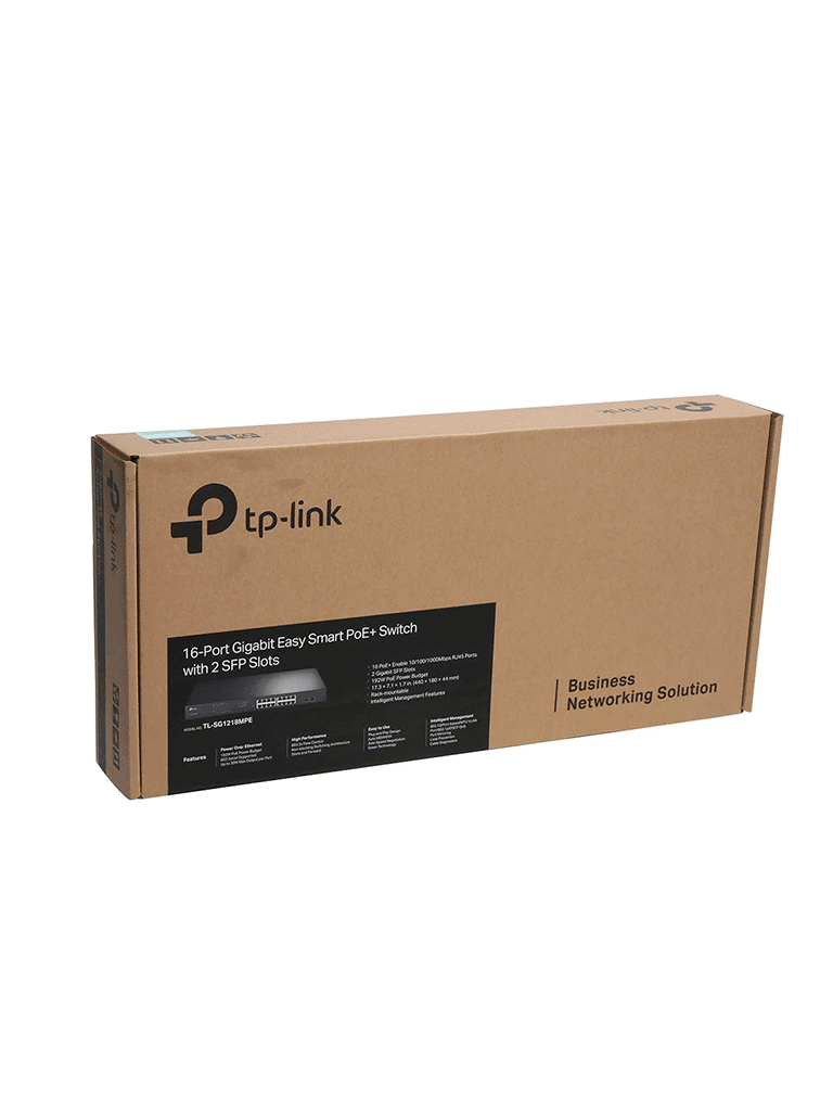 TP-LINK TL-SG1218MP - Switch no administrable de 16 puertos 10/100/1000Mbps y PoE af/at con 2 puertos SFP hasta 250W. - Image 2