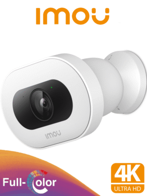IMOU KNIGHT 4K (IPC-F88FIN) - Cámara IP Bullet WiFi 4K de 8MP, con IA, Full Color, lente de 2.8mm, 107° (H), WiFi 6.0, audio bidireccional, sirena, luz integrada y detección avanzada.