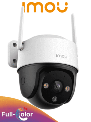 IMOU Cruiser SE+ 5MP (IPC-K7CN-5H1WE) - Cámara IP PT de 5MP con WiFi Full Color, audio bidireccional, IR 30m, micrófono y altavoz integrados, disuasión activa sirena 110dB, autotracking, ranura MicroSD e IP66