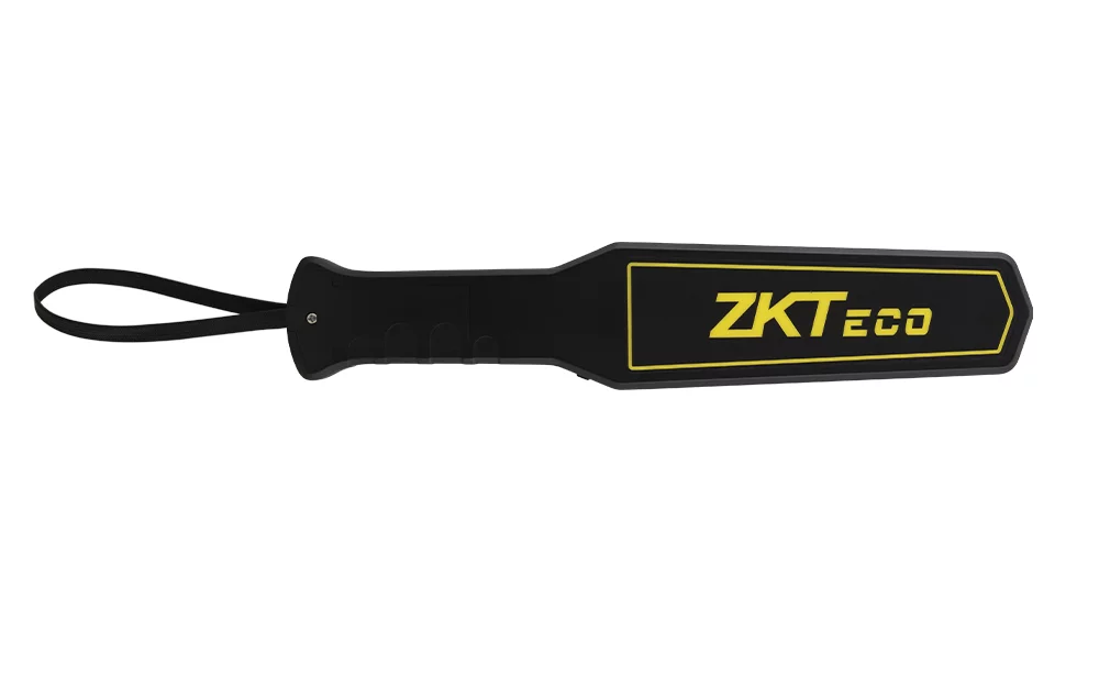 ZKTECO D180 - Detector de metales portátil con alta sensibilidad, indicador visual y alarmas sonora y de vibración. Su batería recargable de 9VDC proporciona hasta 40 horas de uso continuo, ideal para aplicaciones de seguridad eficientes y prolongadas. - Image 7