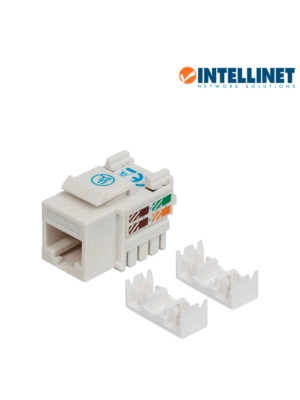 INTELLINET 210355 - JACK CAT 5e / DE IMPACTO / (KEYSTONE) / BLANCO
