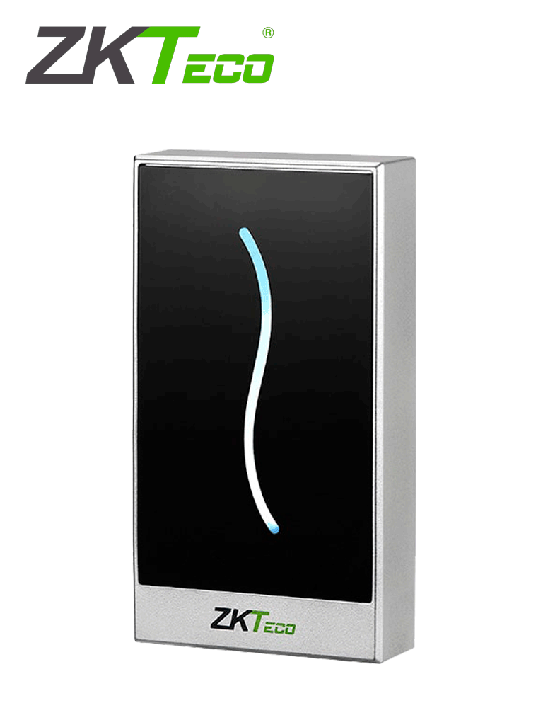 ZKTECO PROID10BM - Lector Esclavo de Tarjetas Mifare / Frecuencia 13.56 Mhz / Conexión Wiegand 26 o 34 Ajustable / IP65 / Compatible con Paneles Serie C3 o InBio
