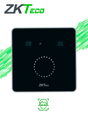 ZKTECO KF1100 - Lector de autenticacion facial SIN CONTACTO / 1500 Rostros / 100,000 Registros / TCP/IP / Wiegand / RS485 / Requiere panel de control de Acceso ZK o DM10