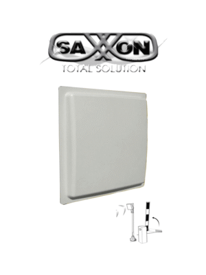 SAXXON SAXR2657 - Lectora de Tarjetas UHF para Control de Acceso Vehicular / 902 A 928 Mhz / Lectura de Largo Alcance de 1 a 10 metros / Encriptable / Compatible con Enrolador FC06