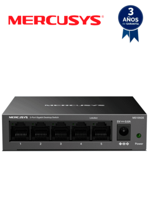 MERCUSYS - MS105GS / Switch Gigabit de sobremesa de 5 puertos
