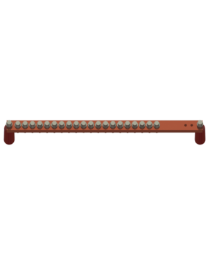 PARRES BCU1/4X1X19-INOX Barras de Conexión a Tierra / Diseñadas para concentrar los circuitos eléctricos que posteriormente van a ser puestos a tierra para los sistemas de telecomunicaciones.