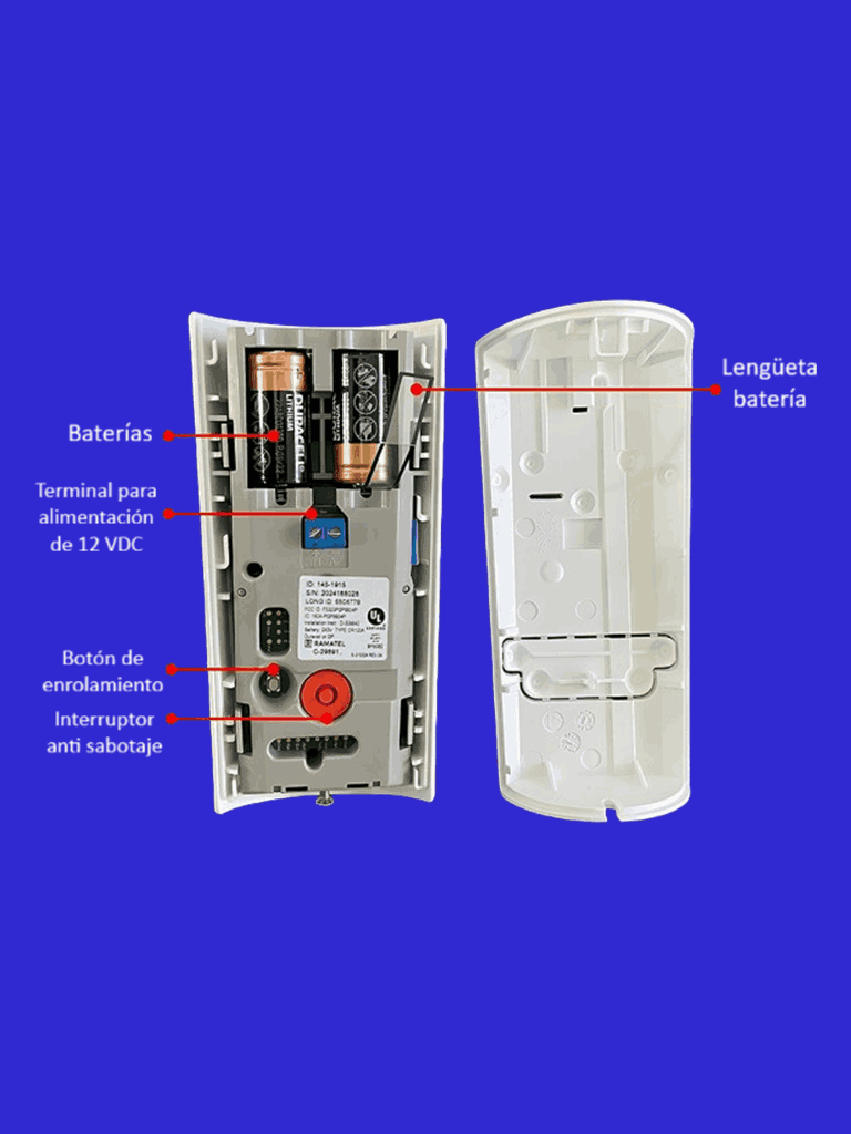 DSC PGP9934P - Detector de Movimiento con Cámara de fotogramas Inalámbrico Power G PLUS compatible con NEO, PRO, Qolsys e IoTega - Image 3