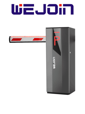 WEJOIN WJNSBG101HR34LED - Barrera Vehicular Derecha, Brazo de 4 Metros con Led, Velocidad 3 Segundo, Motor de Alto Flujo Sin Resortes, 6 Millones de Ciclos, Fácil Cambio de Dirección