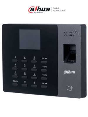 DAHUA DHI-ASA2212GL-MEW Control de asistencia Stand Alone / WiFi / 3,000 Usuarios / 3,000 Tarjetas / 3,000 Huellas / 100,000 Registros / Validación de tarjetas IC & ID, contraseña y huella / Batería de Litio recargable / TCP/IP P2P y DHCP