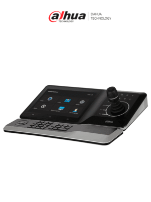 DAHUA DHI-NKB5000-F - Teclado Controlador de Red HD/ Control de PTZs, DVRs, NVRs e IPC/ Soporta Función de Videowall/ Soporta Resolución 4k/ Onvif/ Teclado Inalámbrico/ Pantalla Tactil de 10 Pulgadas/ Wifi/ RS232/RS485/