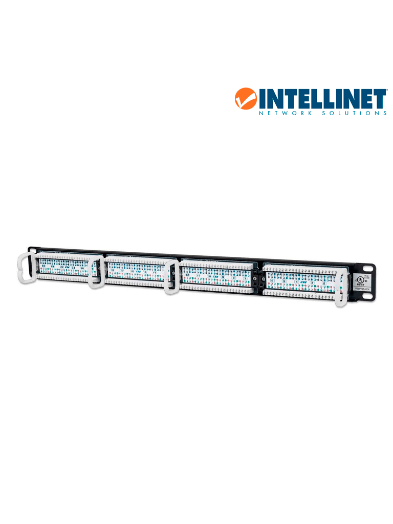 INTELLINET 513555 - Panel de Parcheo Cat5e 24 puertos, UTP, 1UR - Image 2