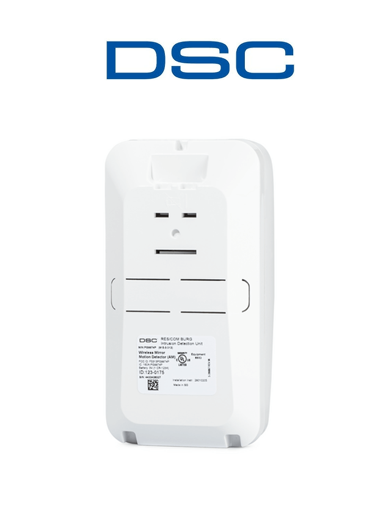 DSC PG9984P - Detector de Movimiento Óptica de espejo doble tecnología Pasivo y Microondas Inalámbrico Power G compatible con NEO, PRO, Qolsys e IoTega - Image 4