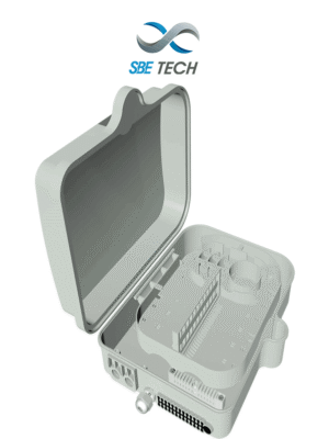 SBE TECH SBE-CDEXTFTTX2X24NL - Caja de Distribución para FTTx para exterior Nueva Línea de 2x24, IP 65
