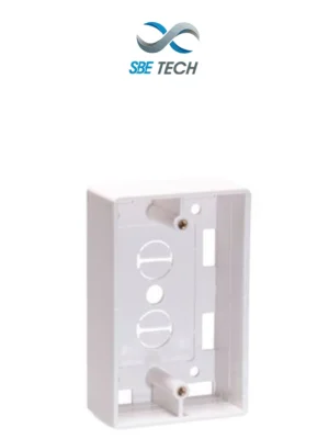 SBE TECH SBE-CUNIV2- Caja universal de PVC 2X4 reforzada, con rango de temperatura de trabajo -20ºC hasta +65ºC, facil instalación y limpieza
