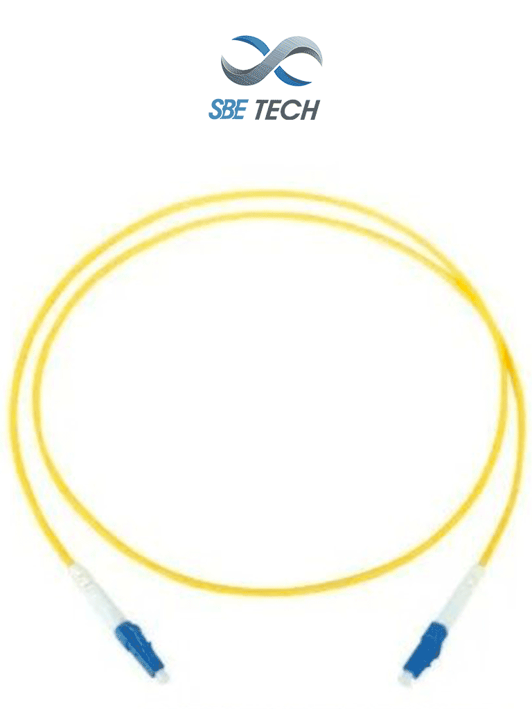 SBE TECH JUMLCLC2MSM- Jumper LC-LC SM 9/125 simplex 2mm de 2 metros, UPC