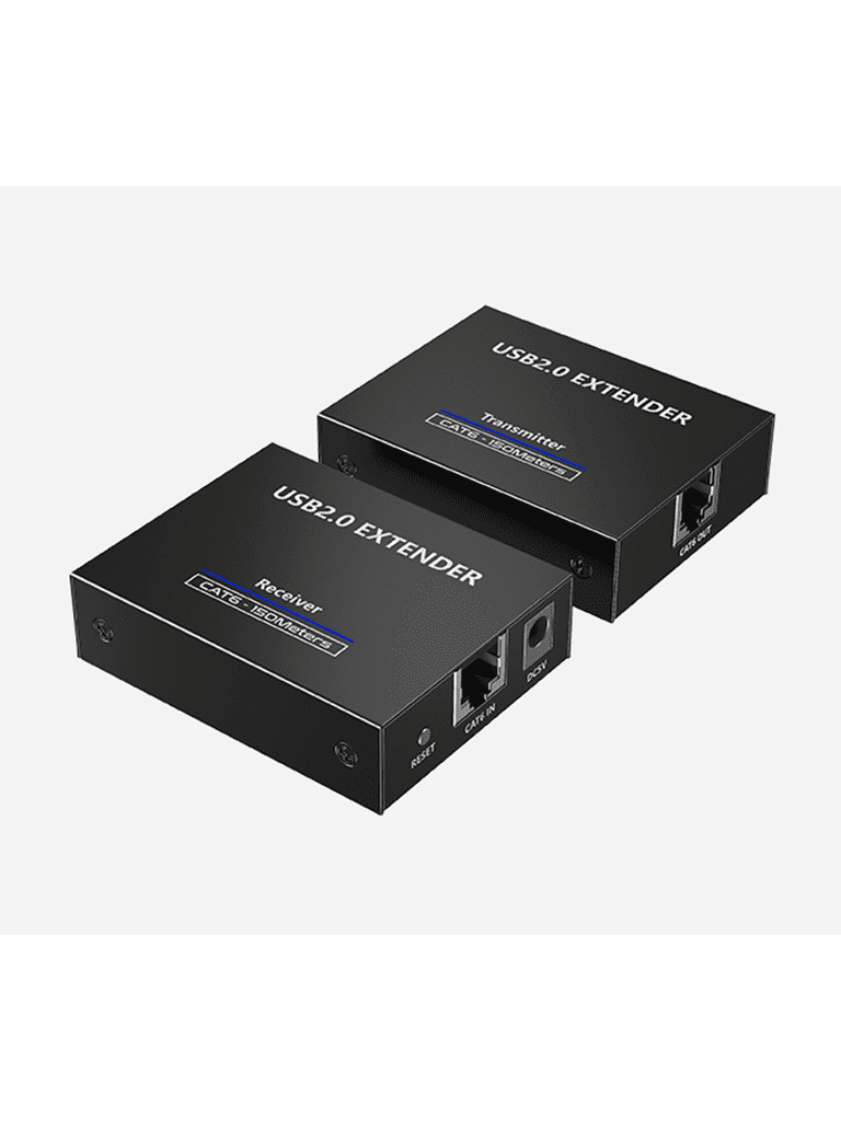 SAXXON LKV100USB - Extensor USB/ 1 Puerto USB de Entrada/ Permite Extender hasta 4 puertos USB de Salida/ Hasta 150m con cable CAT6Com patible con Windows & MAC & Linux - Image 2