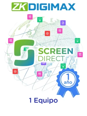 DIGIMAX SDSTARTER1Y - Suscripción Anual Plataforma de Gestión de Contenido para Señalización Digital / Para 1 pantalla