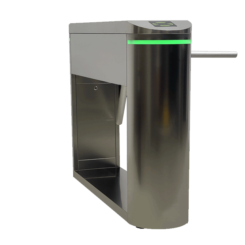 WEJOIN WJTS212 - Torniquete Automático Industrial Servo Motor 3M Ciclos Bidireccional Alto Flujo Acero Inoxidable LED Sin Contacto Exterior Protegido Compatible con Cualquier Control de Acceso - Image 2