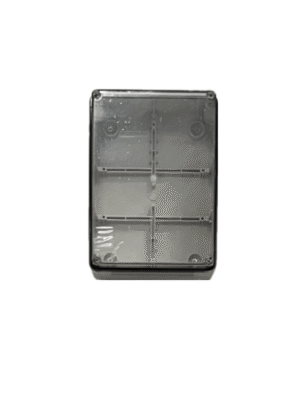 SBE TECH SBE-TR19014070 - Caja plástica con tapa transparente de 19x14x7 cm multiusos, IP66, fabricada en material autoextinguible y resistente a la abrasión