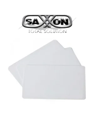 SAXXON SAXM02U - Tarjeta de Proximidad ID Frecuencia 125 Khz 0.88mm, Sin folio impreso para Control de Acceso