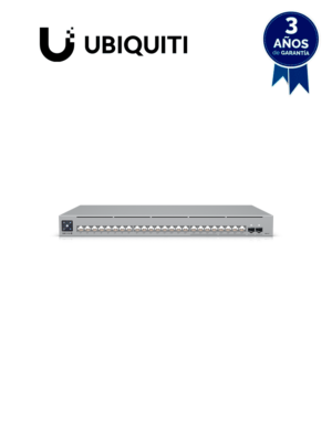 UBIQUITI USW-PRO-MAX-24-POE - UniFi switch de 24 puertos (8 puertos POE++ 2.5 GbE y 16 puertos GbE POE+), 2 puertos SFP+ 10G, 400W, pantalla táctil.