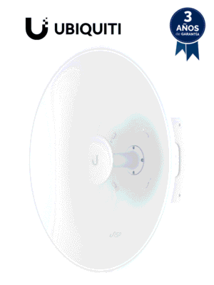 UBIQUITI UISP-DISH - Antena de plato de 30 dBi, rango de frecuencia extendido de 5.15 a 6.87 GHz