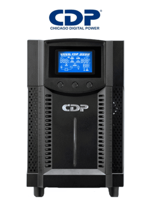 CDP UPO11-1 AX- UPS Online de 1000VA/ 1000W / 6 Terminales de salida / 2 son programables / Pantalla LCD / Entrada para banco de baterías / Respaldo 5min a carga completa