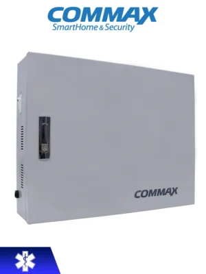 COMMAX JNSPSM - Unidad Central para Sistema de Llamado de Enfermería con Salida de Voltaje 24VDC y Soporte para 32 Subestaciones JNS-4CS y un JNS-70MN