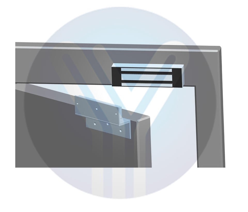 YLI YM500NW - Cerradura Magnética para exterior IP68 / Fuerza de Sujeción 500Kg /1200Lb / Voltaje Dual 12v / 24VDC / Compatible con Soporte MBK500NZLW / Puertas de madera, vidrio, metálica - Image 2