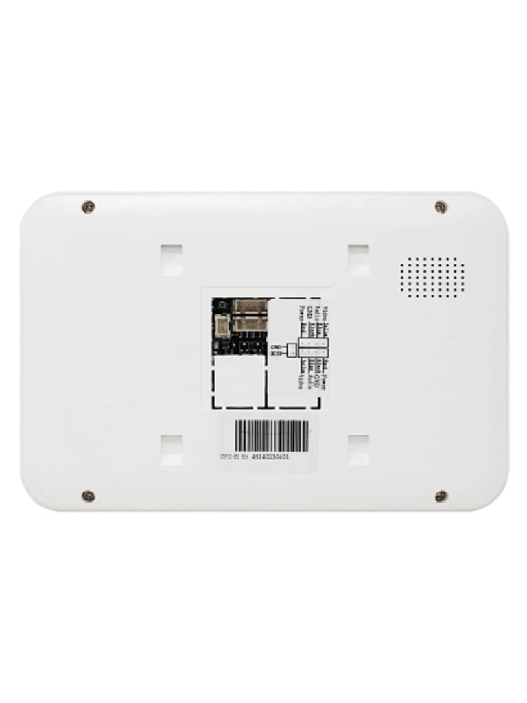 ZKTECO VDP03B3 Kit - Kit de Videoportero Analógico / Monitor de 7 Pulgadas / Frente de Calle con cámara de 1 MP / Angulo de Visión 87° / Conexión hasta 4 monitores - Image 6