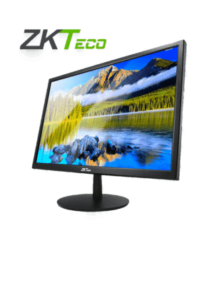 ZKTECO ZD192KSB - Monitor LED HD de 19 pulgadas / Operación 24/7 Ideal para Seguridad/ Resolución 1440 x 900 / 1 Entrada de video HDMI y 1 VGA / Ángulo de Visión Horizontal 170° / Soporte VESA / Incluye Cable HDMI / Sin Altavoces