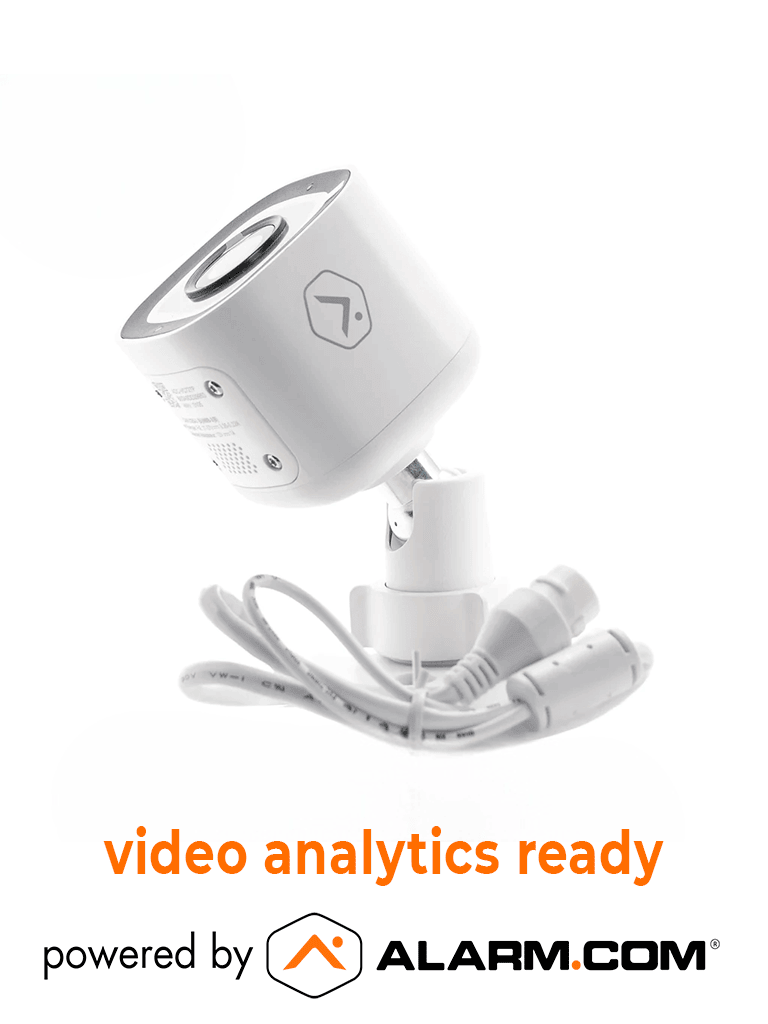 ALARM.COM ADCV727P- Camara bullet Exterior + Poe ( Pro ) + audio 2 vias 2 Mp Compatible Con Aplicación De Alarm.Com - Image 2