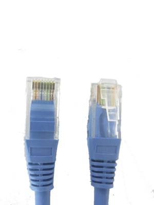 SAXXON P61UA - Cable patch cord UTP 1 metro / CAT 6 / Color azul