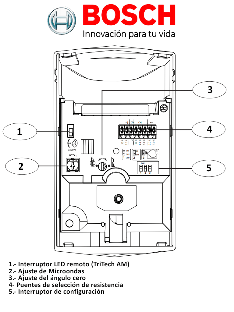 BOSCH I_CDL215G - Detector de Movimiento 50ft (15m) - Image 2